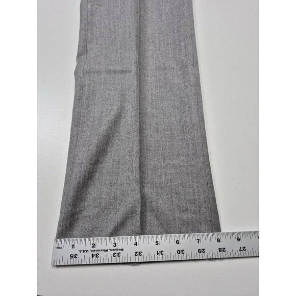 Ballin Dress Pants Comfort Eze Mens 42x37 Gray Wool Cashmere Flannel SOHO